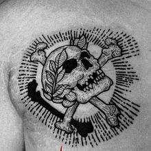 Mi proyecto del curso: Técnicas de tatuaje blackwork con línea fina. Tattoo Design project by america_hdzp77 - 08.28.2024