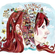 My project for course: Surreal Illustration with Watercolor and Ink. Traditional illustration, Fine Arts, Painting, Drawing, and Watercolor Painting project by Shellie Dial Owens - 08.24.2024