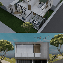Mi proyecto del curso: Ilustración digital de proyectos arquitectónicos. Un proyecto de Arquitectura, Paisajismo, Ilustración digital, Arquitectura digital e Ilustración arquitectónica de María Ángela Jaime Durán - 28.08.2024
