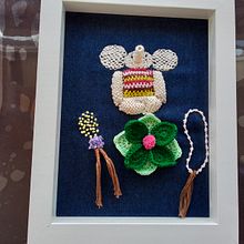 Mi proyecto del curso: Bordado en relieve con la técnica de encaje con nudos . Traditional illustration, Arts, Crafts, Embroider, Fiber Arts, and Textile Design project by gracia_risquez - 08.28.2024