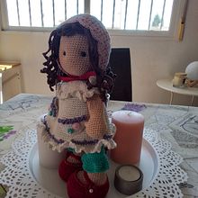 Mi proyecto del curso: Elaboración de muñecas amigurumi románticas. Arts, Crafts, To, Design, Fiber Arts, Crochet, Amigurumi, and Textile Design project by gracia_risquez - 08.28.2024