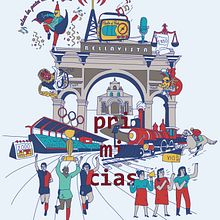 Riobamba Primicias. Ecuador. Traditional illustration, Vector Illustration, and Digital Illustration project by Gabriel Pérez - 08.28.2024