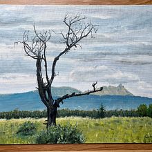 Mi proyecto del curso: Introducción a la pintura de paisajes en acrílico. Un progetto di Illustrazione tradizionale, Pittura e Pittura acrilica di Héctor Espinosa - 28.08.2024