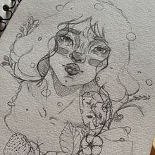 Meu projeto do curso: Caderno de retratos: explore o rosto humano. Sketching, Drawing, Portrait Drawing, Artistic Drawing, and Sketchbook project by Lischelsia Cabral - 08.26.2024