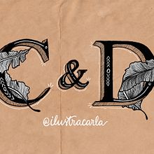 Lettering . Un progetto di Illustrazione tradizionale e Lettering digitale di Carla Oliveira - 29.08.2024