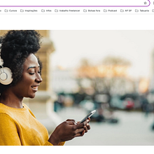 Meu projeto do curso: Criação de um site no Squarespace. Projekt z dziedziny UX / UI, Web design, Tworzenie stron internetow, ch, Projektowanie produktu c i frowego użytkownika lago_adriana - 23.08.2024