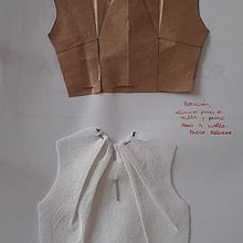 Mi proyecto del curso: Introducción al patrón base y transformación de pinzas. Sewing, DIY, Patternmaking, and Dressmaking project by camila leal gardini - 08.30.2024