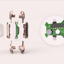 minu gps. Industrial Design, 3D, Graphic Design, and 3D Modeling project by Melissa BALLESTEROS - 08.31.2024