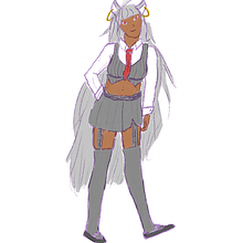 Cat OC, Bianca. Character Design, Creativit, Digital Drawing, and Color Theor project by Raleigh Scott - 08.31.2024