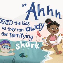 Mein Abschlussprojekt für den Kurs: Verspieltes Handlettering für Kinderbücher Ein Projekt aus dem Bereich Traditionelle Illustration, Lettering, Zeichnung, H, Lettering und Erzählung von Daniela Sauer - 01.09.2024