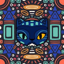 Meu projeto do curso: Desenho analógico e digital de padrões. Un projet de Sérigraphie, Création de motifs , et Estampe de Thaís Silva - 30.08.2024