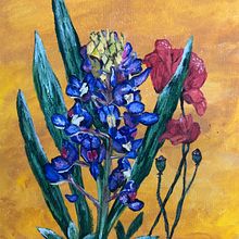 My project for course: Botanical Painting with Acrylic . % langer_petra11 tarafından hazırlanan Geleneksel illüstras, on, Güzel sanatlar, Tablo, Akrilik Bo, ama, Botanik İllüstras, Ve on projesi - 09.01.2024