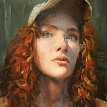 My project for course: Contemporary Oil Portraiture. Traditional illustration, Fine Arts, Painting, and Oil Painting project by Ildi - 10.09.2024