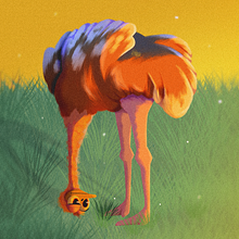 Meu projeto do curso: Design de personagem: ilustre uma criatura expressiva . Menggambar, Desain Karakter, Ilustrasi tradisional & Ilustrasi Digital proyek oleh Bruna Kogima - 04.17.2024