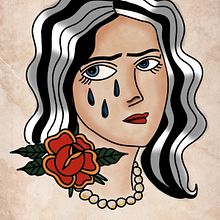 Mi proyecto del curso: Diseño de tatuajes estilo old school en Procreate. Digital Illustration, Drawing, and Tattoo Design project by Lu - 09.02.2024