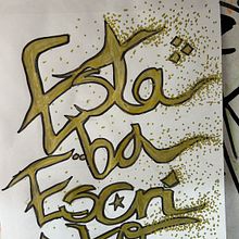 Lettering inspirado en grafitti. Design, T, pograph, and Calligraph project by CATA SARRUA - 09.02.2024