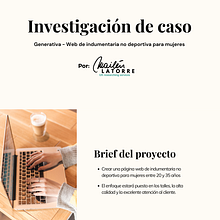 Investigación de caso - Web de indumentaria no deportiva para mujeres - UX RESEARCH. Un progetto di Sviluppo di applicazioni, Programmazione, Web development, Design digitale, Design interattivo, Web design e UX / UI di Mailén Latorre - 02.09.2024