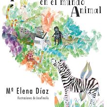 Portada+Contraportada e Ilustraciones interiores para Poemario infantil "Poerrisa en el mundo animal" para Sótano Ediciones. Traditional illustration, Editorial Illustration, Editorial Design, and Graphic Design project by Josefina Montero Jiménez - 09.03.2024