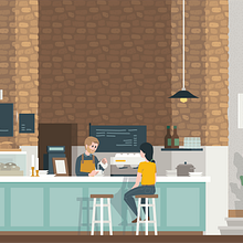 Real Estate Agency Illustrations. Digital Illustration, Vector Illustration, Character Design & Interior Design project by Stefano Guida - 09.03.2024