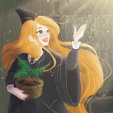 Magic flower shop. Digital Illustration project by Isabela Zilli - 09.03.2024