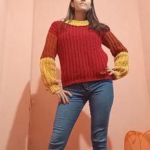 Mi proyecto del curso: Crochet: crea prendas con una sola aguja. Fashion Design, DIY, Fiber Arts, Crochet, and Textile Design project by Aby Allende - 09.03.2024