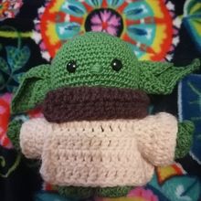 mi yoda bebe. Fiber Arts project by erika_zeas88 - 09.04.2024
