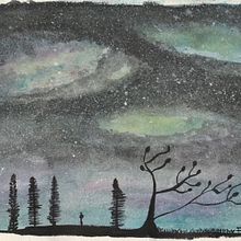 Mi proyecto del curso: Técnicas modernas de acuarela. Un progetto di Belle arti, Pittura, Illustrazione tradizionale e Pittura ad acquerello di Pamela Casas Barría - 04.09.2024
