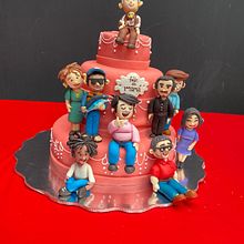 Mi proyecto del curso: Modelado de personajes con pasta de azúcar. Character Design, Design, and DIY project by mago_83795 - 08.16.2024