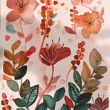 Mon projet du cours : Aquarelle florale créative : renouez avec la nature. Botanical Illustration, Traditional illustration, Painting, and Watercolor Painting project by tiphaine_delepaut - 09.05.2024
