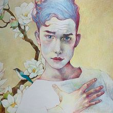 Dibujo de retratos llamativos con lápices de colores. Un curso de Gabriela Niko. Un progetto di Illustrazione tradizionale di Ana López Gullón - 06.09.2024