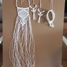 Il mio progetto del corso: Gioielleria in macramè. Arts, Crafts, Jewelr, Design, Macramé, Fiber Arts, and Textile Design project by Mary Gargani - 09.07.2024