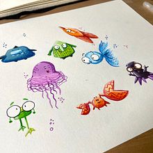 My project for course: Infant Books: Create Illustrated Stories. Children's Illustration, Children's Literature, Stor, telling, Traditional illustration, Gouache Painting, and Character Design project by Nádia Ferreira - 09.10.2024