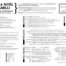 CV: Rom Campanelli. Business, Creative Consulting, Portfolio Development, Film, Video, TV, and Photograph project by Romina Noel Campanelli - 09.06.2024