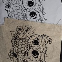 Mi proyecto del curso: Dibujo con hilo. Drawing, Embroider, Fiber Arts, Traditional illustration, Realistic Drawing, and Textile Design project by Lany Gutierrez - 09.03.2024