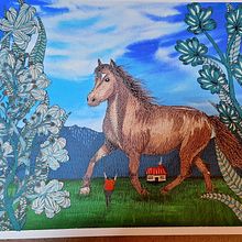 Mi proyecto del curso: Dibujo creativo con tinta y gouache. Creativit, Drawing, Artistic Drawing, Traditional illustration, Ink Illustration, Acr, lic Painting, and Gouache Painting project by Martha Ortiz - 09.07.2024