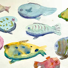 My project for course: Creative Watercolor Sketching for Beginners. Sketching, Creativit, Drawing, Traditional illustration, Watercolor Painting, and Sketchbook project by Anne Ng - 09.07.2024