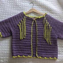 Mi proyecto del curso: Top-down: prendas a crochet de una sola pieza. Crochet, Fashion Design, DIY, Fiber Arts, and Textile Design project by Natalia Barquín Rodríguez - 09.07.2024