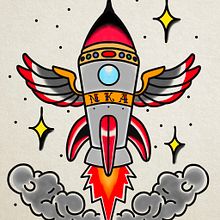 Mon projet du cours : Création de tatouages old school sur Procreate Ein Projekt aus dem Bereich Digitale Illustration, Zeichnung und Tattoodesign von sitlomnik - 04.09.2024