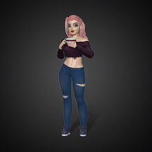 My project for course: ZBrush: Modeling of a Stylized Character. 3D, 3D Character Design, 3D Modeling, and Character Design project by Amy Mulya - 09.04.2024