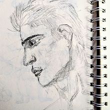 My project for course: Portrait Sketchbooking: Explore the Human Face. Artistic Drawing, Drawing, Portrait Drawing, Sketchbook, and Sketching project by jaeckanaquth - 09.08.2024