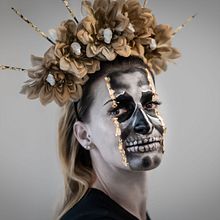 Mein Abschlussprojekt für den Kurs: 2D fantasy-make-up. Makeup project by Michelle Glöckner - 09.08.2024