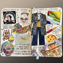 Follow up n°33 to "Illustrated Life Journal: A Daily Mindful Practice" : August 2024. Traditional illustration, Sketchbook, Drawing, Stor, and telling project by Stig Legrand - 09.08.2024