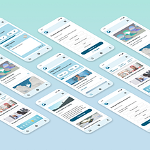 Mobile App Design: A health and well-being platform for the workplace. UX / UI, Design, IT, Interactive Design, Mobile Design, Digital Design, App Design, and Digital Product Design project by Rose - 09.08.2024