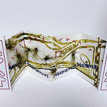 Mon projet du cours : Technique de broderie expérimentale sur papier. Embroider, Fine Arts, Collage, and Textile Design project by atelier_picorina - 09.09.2024