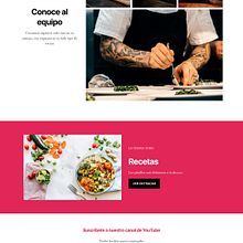 Blog de cocina. Web Development, Web Design, IT, UX / UI, No-Code Development, and Digital Product Design project by claudialara_dsgn - 09.09.2024