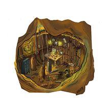 My project for course: Visual Development: Illustrate Imaginary Settings. Un proyecto de Concept Art, Dibujo digital, Ilustración digital y Dibujo de Haleh Doroudgar - 09.09.2024