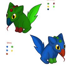 Pokemon Jade y Obsidiana. Character Design project by michele_villamizar - 09.09.2024