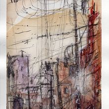 Mein Abschlussprojekt für den Kurs: Expressive Aquarellmalerei: Erstelle ansprechende Illustrationen Ein Projekt aus dem Bereich Bildende Künste, Malerei und Aquarellmalerei von Andrea Acker - 10.09.2024