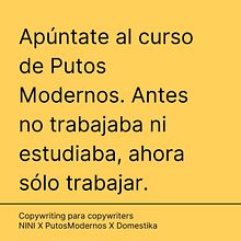 Mi proyecto del curso: Copywriting para copywriters. Advertising, Communication, Cop, writing, Stor, and telling project by María José González - 09.10.2024