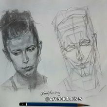 Mi proyecto del curso: Técnicas de dibujo a lápiz para retratos mediante planos. Un progetto di Disegno artistico, Disegno, Belle arti, Disegno di ritratti, Disegno realistico e Bozzetti di Moisés Hernández - 10.09.2024